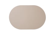 Tischset leather optic, stone, 49,5cm