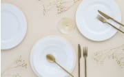 Tafelservice Fleur Royal, cremeweiß, 12-teilig