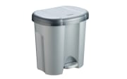 Abfalleimer, dunkelsilber, 2 x 10 l PILA