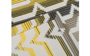 Outdoor Tischläufer Naxos, gelb, 40 x 135 cm