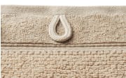 Handtuch Solid, beige, 50 x 100 cm