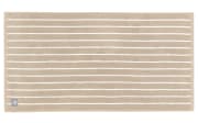 Handtuch Needlestripe, beige, 50 x 100 cm