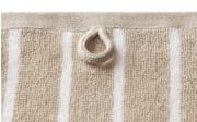 Handtuch Needlestripe, beige, 50 x 100 cm