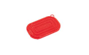 Silikonschwamm in rot, 13 cm x 8 cm