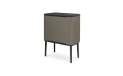 Mülleiner Touch Bin Bo, platinum, 68 cm