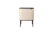 Mülleiner Touch Bin Bo, beige, 68 cm