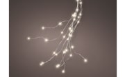 Micro LED Lichtbündel, silber, 100 cm