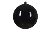 Kugel schwarz glanz, 14 cm