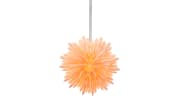 Lampe Schneeflocke, rose, 60 cm