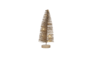 Mini-Weihnachtsbaum mit LED, gold, 20 cm