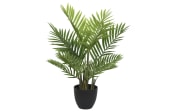 Palme im Topf, grün/schwarz, 73 cm