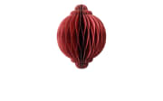 Papierkugel Zwiebel, rot, 15 cm