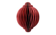 Papierkugel Zwiebel, rot, 20 cm