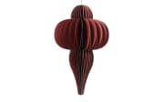 Ornament, rot, 40 cm