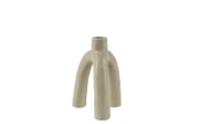Kerzenhalter, creme, 16 cm