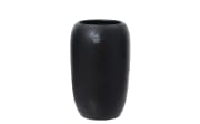 Vase, schwarz, 40 cm