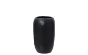 Vase, schwarz, 30 cm