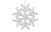 Schneeflocke, weiß, 24 cm