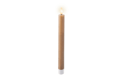 LED Spitzkerze, hellbraun, 2er Set