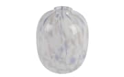 Vase, transparent/mehrfarbig