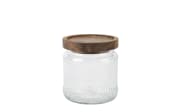 Vorratsbehälter mit Deckel, transparent, 10,6 cm