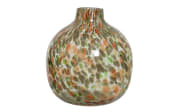 Glasvase, mehrfarbig, 22 cm