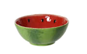 Schale Wassermelone, rot/grün