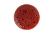 Teller Wassermelone, rot/grün