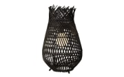 Solar-Laterne, schwarz, 36 cm