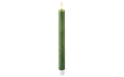 LED Spitzkerze, grau