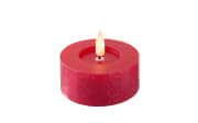LED Teelicht, rot/warmweiß, 6 cm