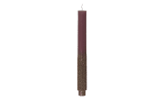 Spitzkerze, pink, 26,5 cm