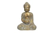 Buddhafigur Everlands, goldfarbig