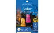 Solar Laterne, mehrfarbig