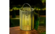 Solar Laterne Holz, grün