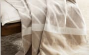 Decke, beige, 150 x 200 cm