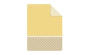 Decke bugatti , gelb/beige, 150 x 200 cm