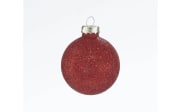 Christbaumkugel-Set, rot, 42-tlg