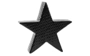 Deko-Stern, schwarz, 18,8 cm