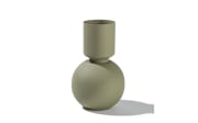 Deko-Vase, olivegrün, 26 cm