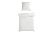 Bettwäsche Musselin, silber, 155 x 220 cm