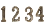 Kerzenpin-Set, goldfarbig, 4-teilig