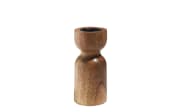 Kerzenhalter, braun, 15 cm