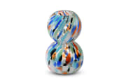 Glasvase, mehrfarbige, 16,7 cm