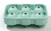 Eiswürfelform für 6 Eiswürfel, türkis