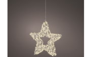 LED-Stern, silber, 38 cm