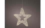 LED-Stern, silber, 58 cm