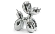 Luftballon Hund, silber