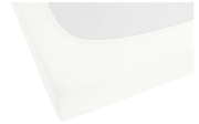 Topper-Spannbetttuch, weiß, 90 x 190 cm