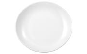 Teller Modern Life, weiß/oval, 27 cm